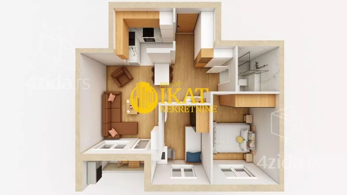 Trosoban stan | 4zida