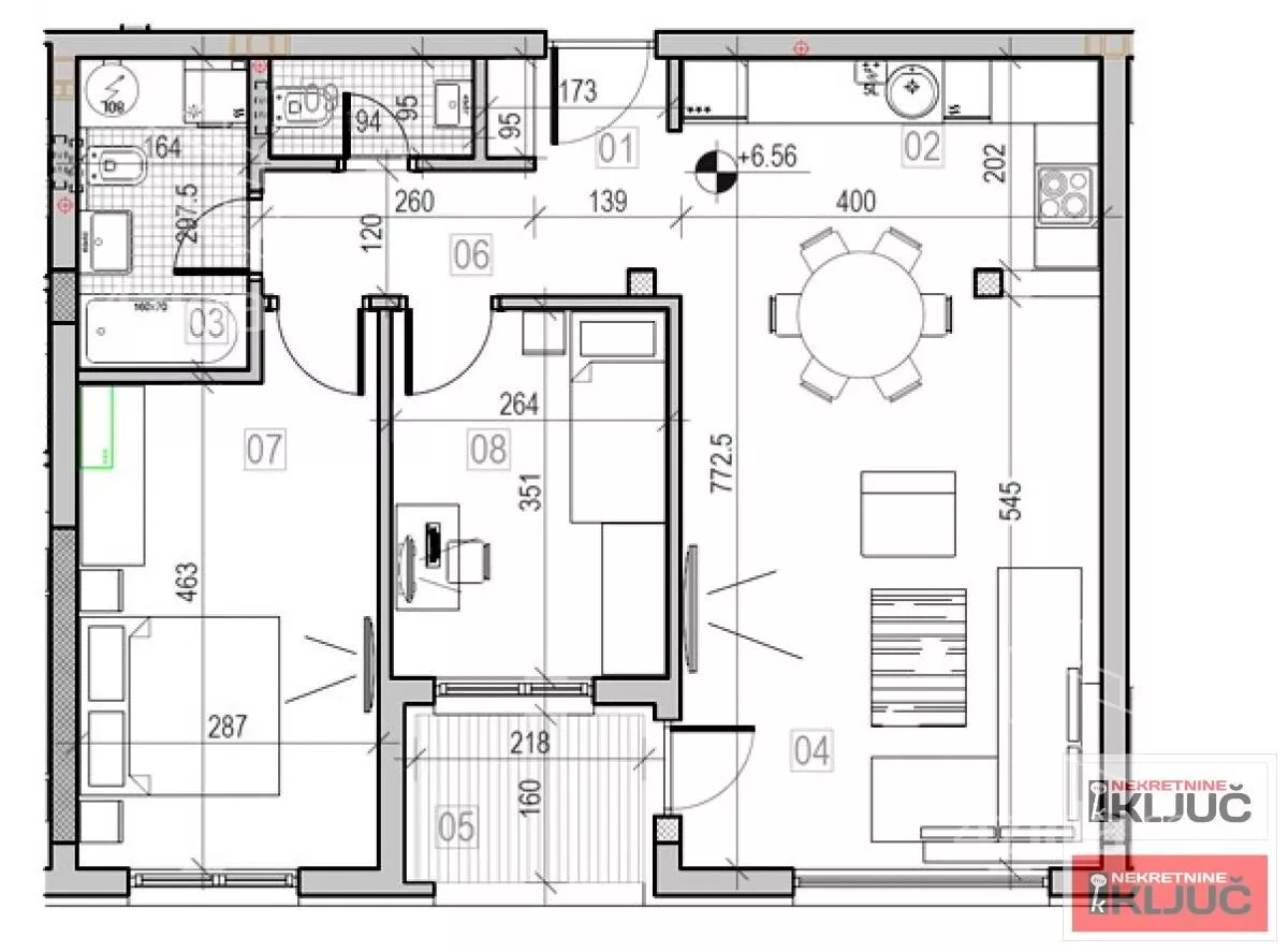 Trosoban stan | 4zida