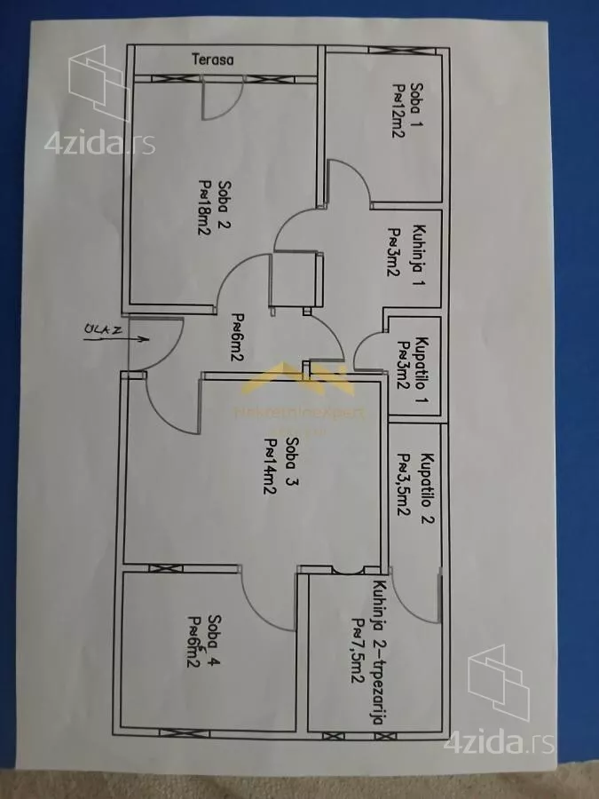 Četvorosoban stan | 4zida