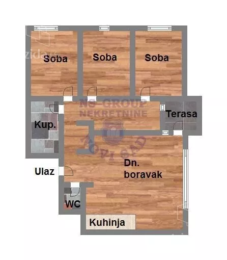 Troiposoban stan | 4zida