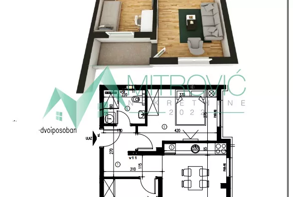 Dvoiposoban stan | 4zida