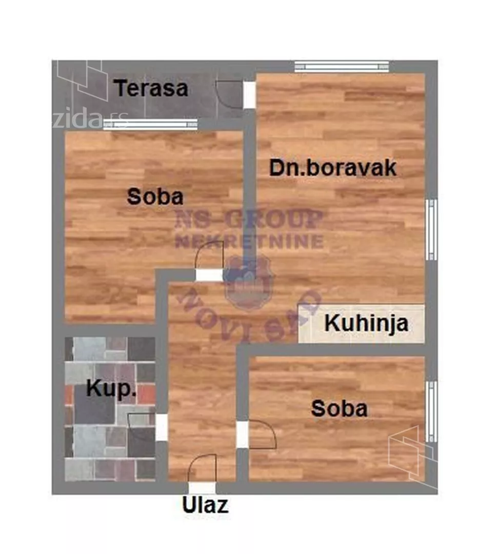 Dvoiposoban stan | 4zida