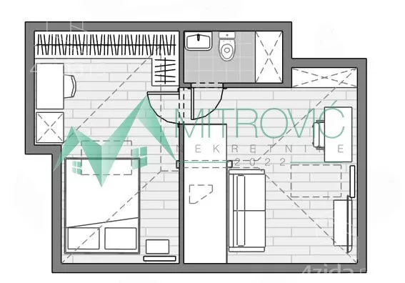 Troiposoban stan | 4zida