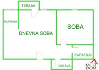 Dvosoban stan | 4zida