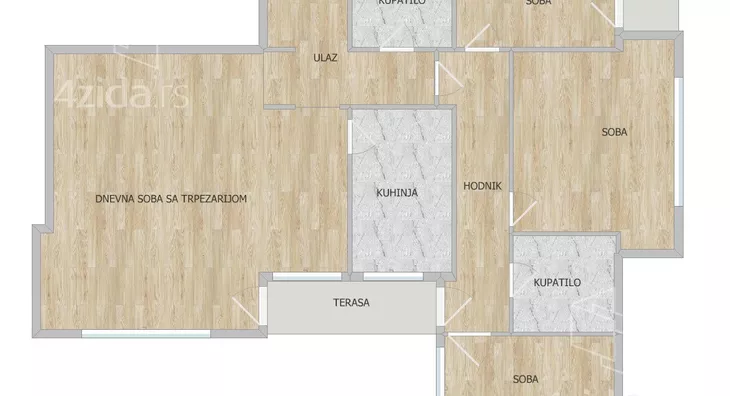 Četvorosoban stan | 4zida