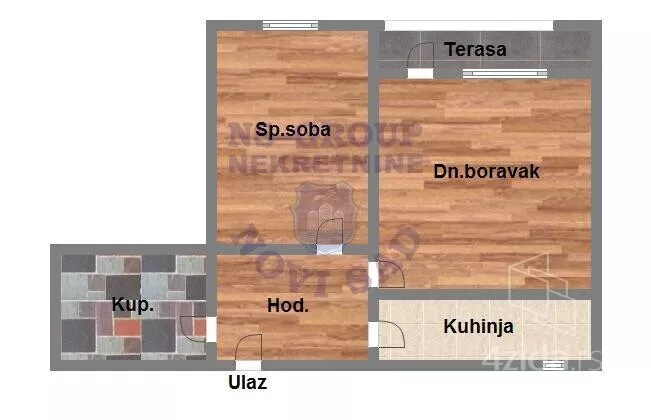 Dvosoban stan | 4zida
