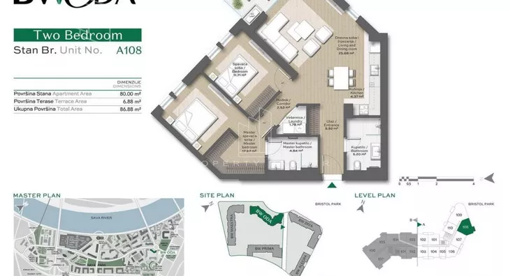 Trosoban stan | 4zida
