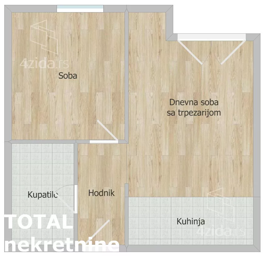 Dvosoban stan | 4zida