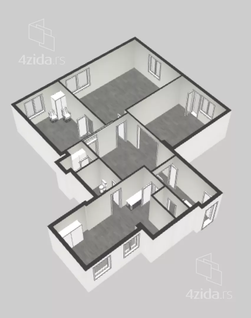 Četvorosoban stan | 4zida