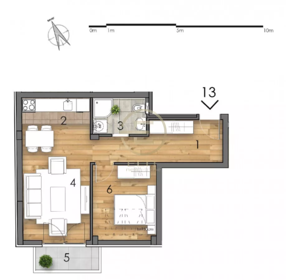 Dvosoban stan | 4zida