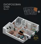 Dvoiposoban stan | 4zida