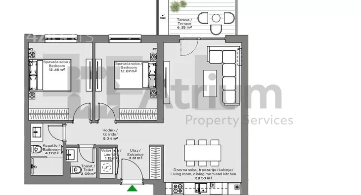Trosoban stan | 4zida