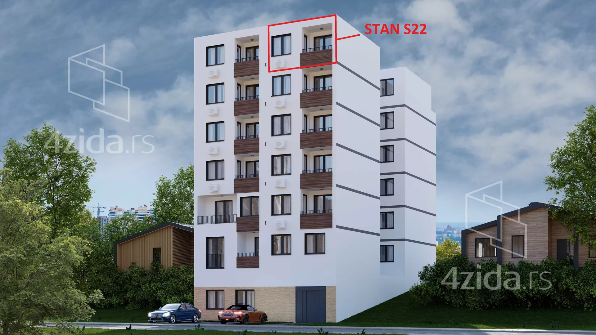 Trosoban stan | 4zida