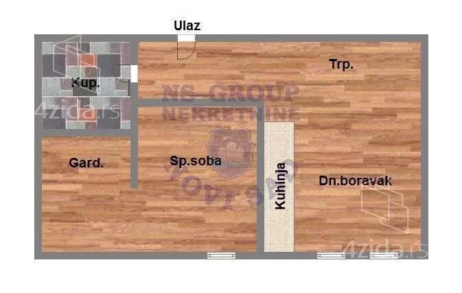 Dvosoban stan | 4zida