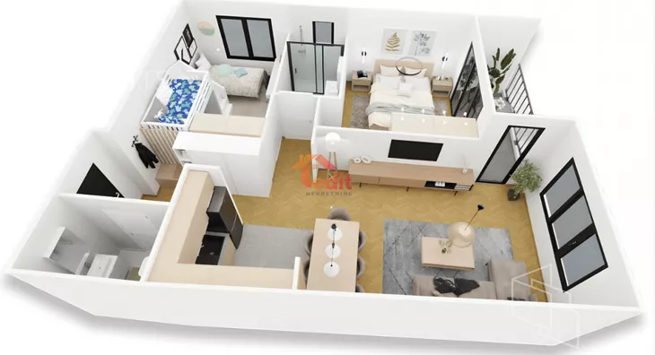 Trosoban stan | 4zida