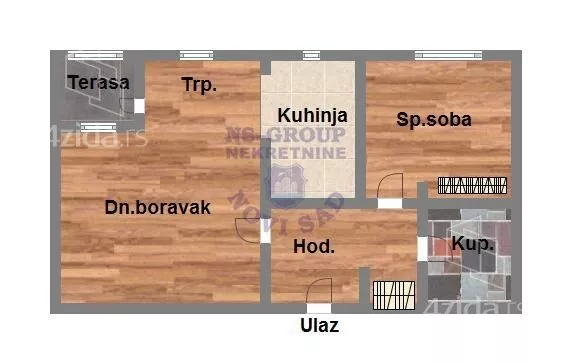 Dvosoban stan | 4zida
