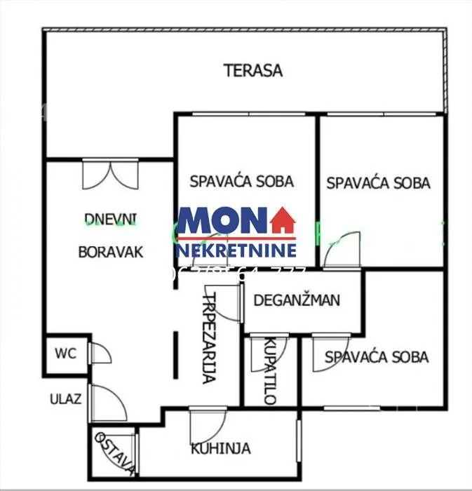 Troiposoban stan | 4zida