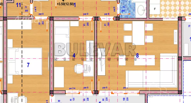 Trosoban stan | 4zida