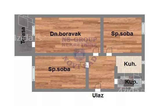 Dvosoban stan | 4zida