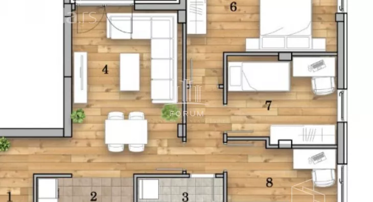 Dvosoban stan | 4zida