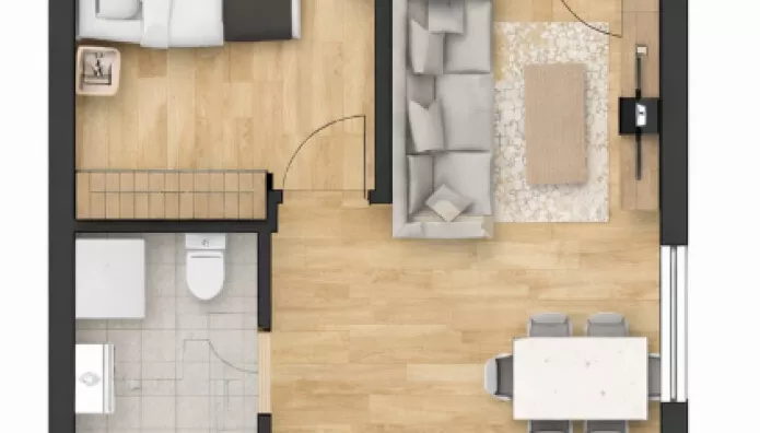 Jednosoban stan | 4zida