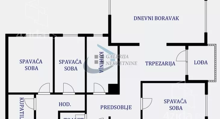 Troiposoban stan | 4zida