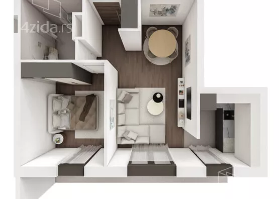 Trosoban stan | 4zida