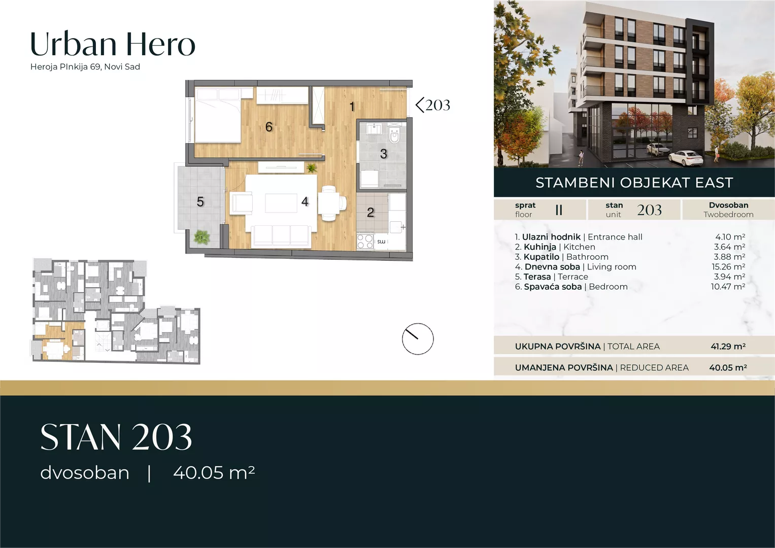 Dvosoban stan | 4zida