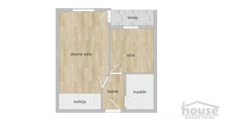 Jednoiposoban stan | 4zida