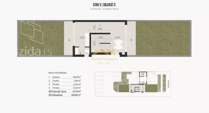 Petosoban stan | 4zida