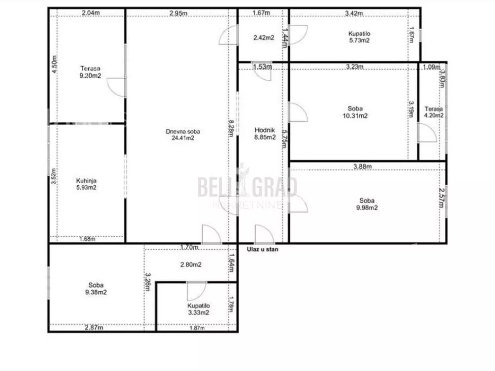 Četvorosoban stan | 4zida