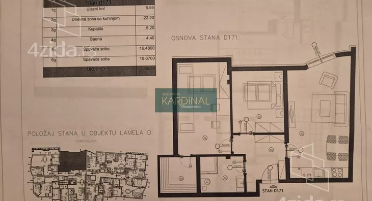 Trosoban stan | 4zida