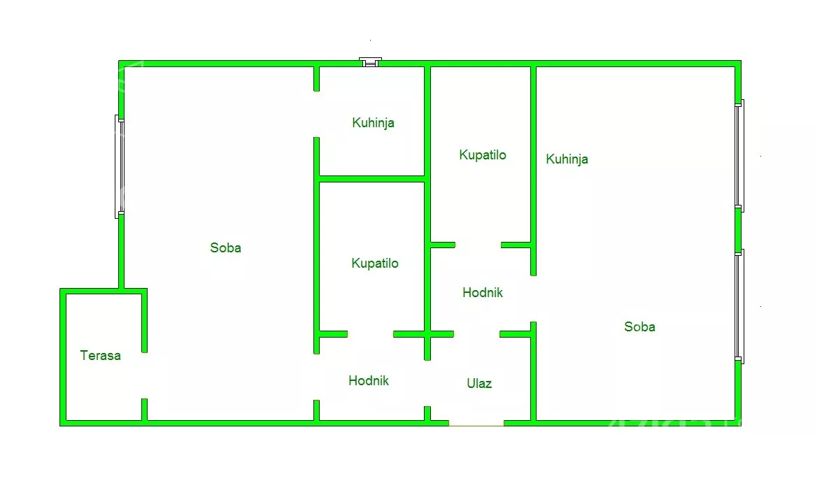 Trosoban stan | 4zida