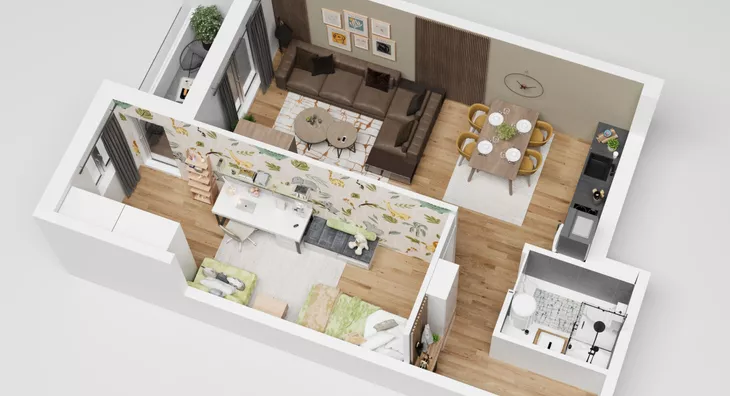 Dvosoban stan | 4zida