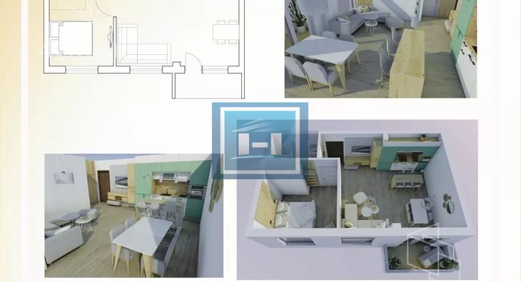 Jednoiposoban stan | 4zida