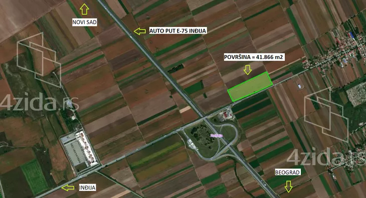 Industrijsko zemljište | 4zida