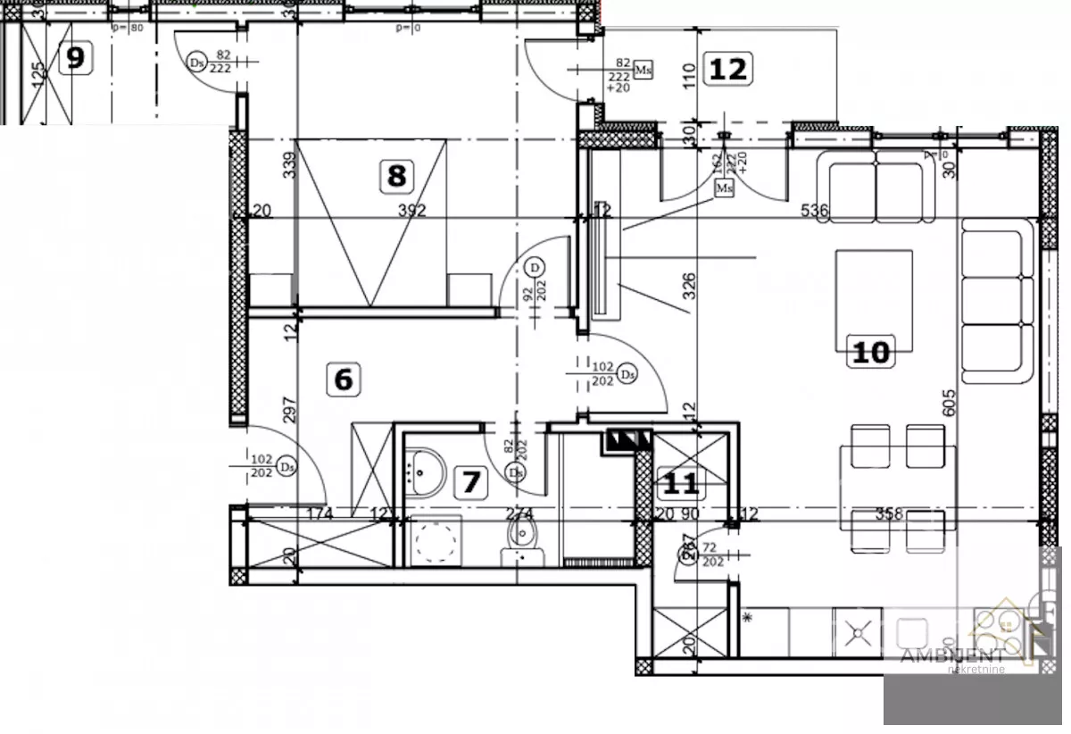 Dvosoban stan | 4zida