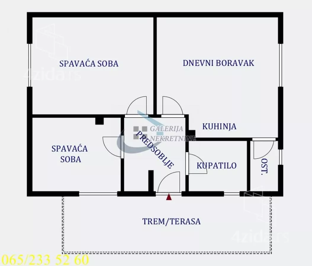 Trosoban stan | 4zida