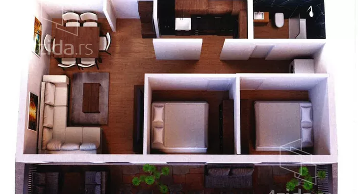 Trosoban stan | 4zida