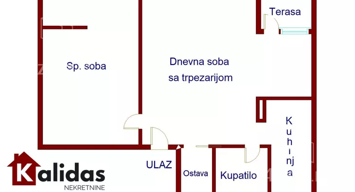 Dvosoban stan | 4zida