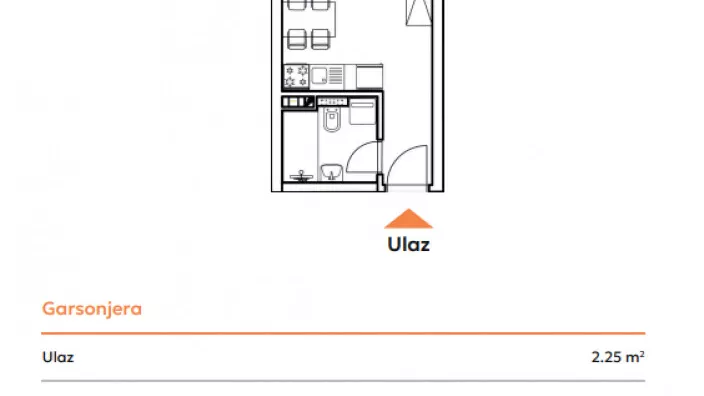 Garsonjera | 4zida