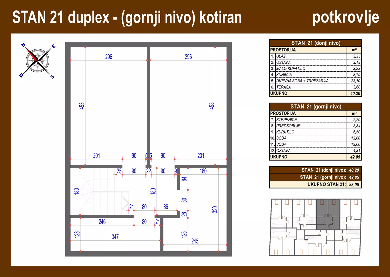 Trosoban stan | 4zida