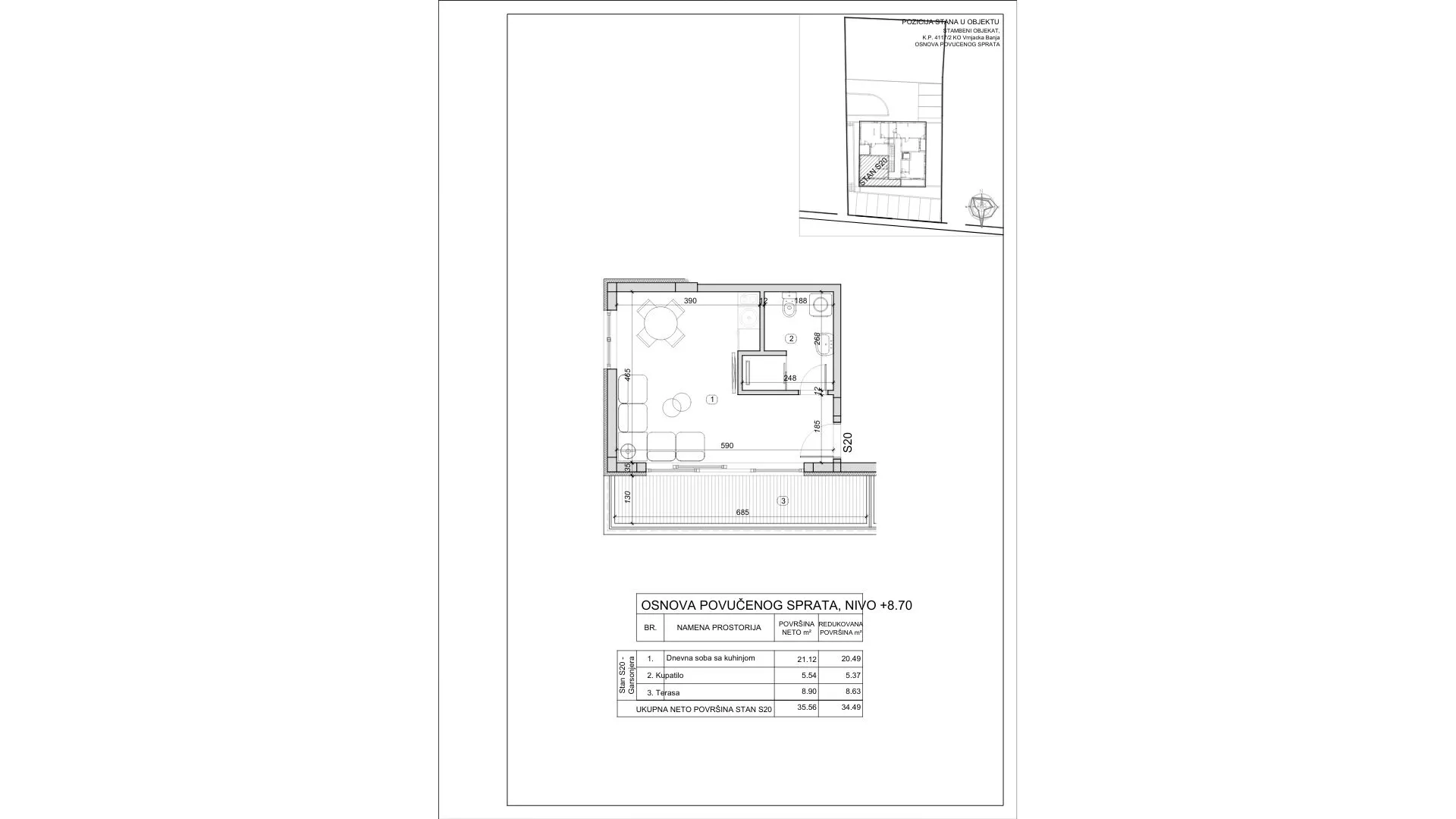 Garsonjera | 4zida