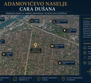 Adamovićevo Naselje, Gradske lokacije, Novi Sad, dvoetažna | 4zida.rs