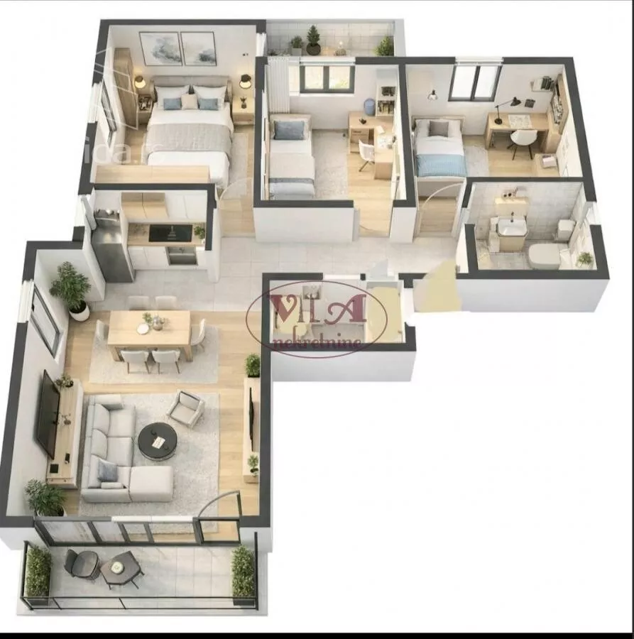 Četvorosoban stan | 4zida