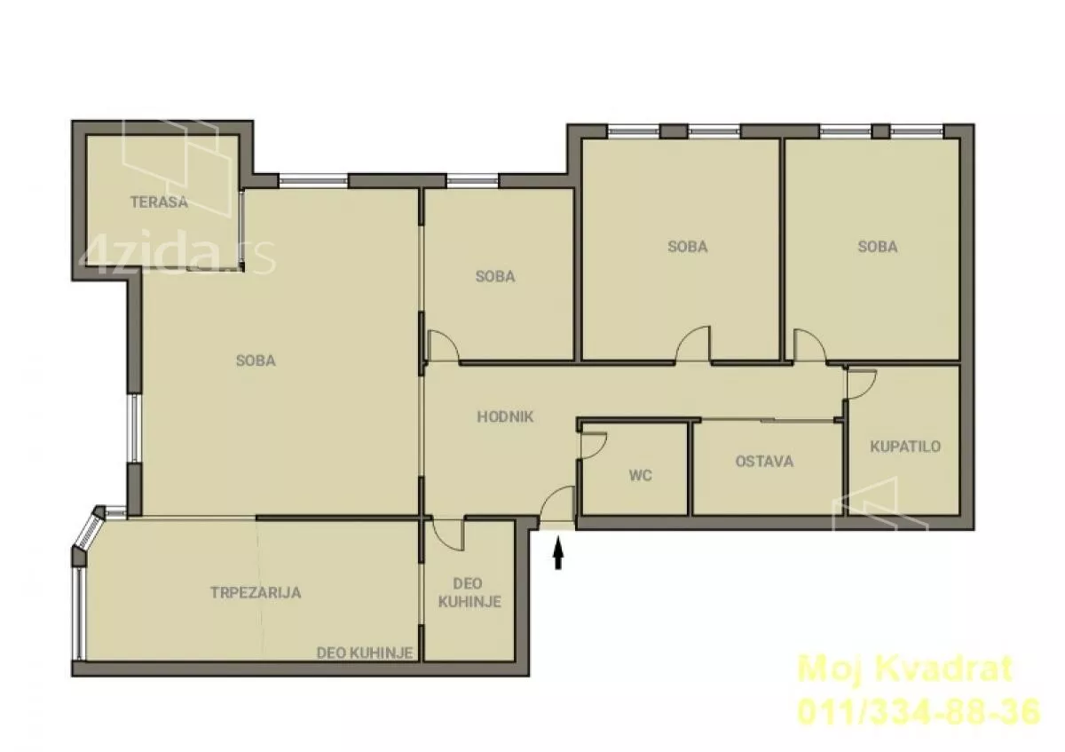 Četvorosoban stan | 4zida