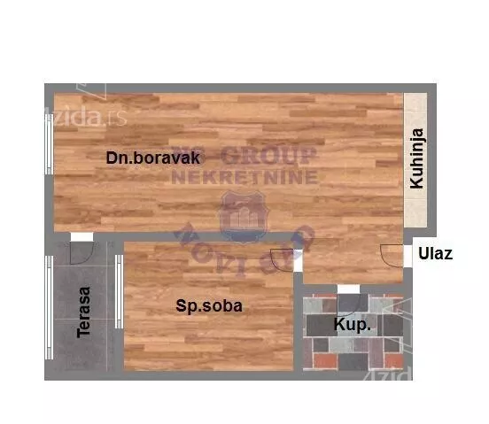 Dvosoban stan | 4zida