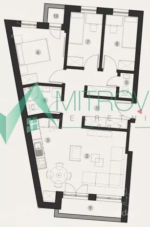 Troiposoban stan | 4zida