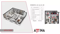 Dvosoban stan | 4zida