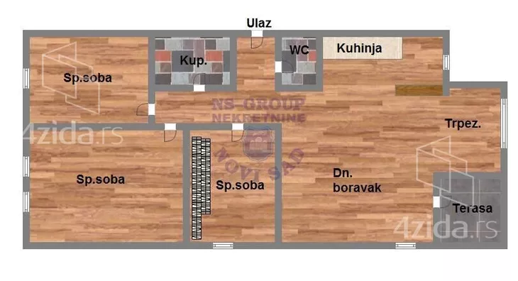 Četvorosoban stan | 4zida